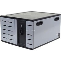 Ergotron Zip12 Charging Desktop Cabinet oplaadstation Zwart