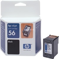 HP 56 Inktcartridge C6656AE, Zwart, Retail