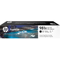 HP 981X Originele PageWide cartridge  inkt L0R12A, High Yield, Zwart