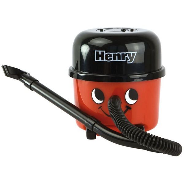 kam Respectievelijk breed Paladone Henry Desk Vacuum stofzuiger Rood/zwart
