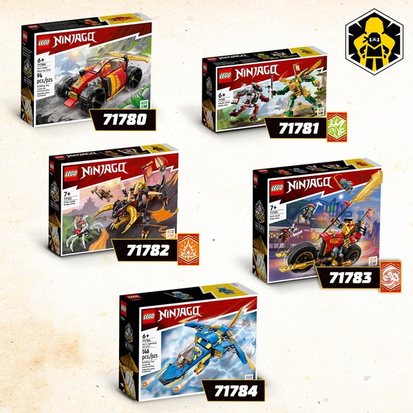 Lego Ninjago Jays Bliksemstraaljager Evo Constructiespeelgoed 71784 