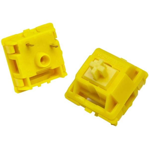 Keychron Gateron Cap V2 GoldenYellow SwitchSet keyboard switches Geel