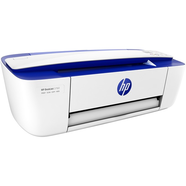 HP DeskJet 3760 allinone inkjetprinter Wit/blauw, Scannen, Kopiëren, WiFi