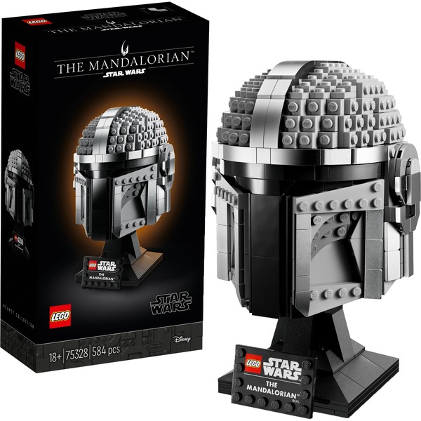 Afwijzen breuk Handelsmerk LEGO Star Wars - The Mandalorian helm Constructiespeelgoed 75328