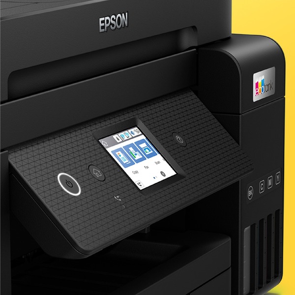 Epson EcoTank ET4850 allinone inkjetprinter met faxfunctie Zwart, Afdruk, Scan, Kopie, Fax
