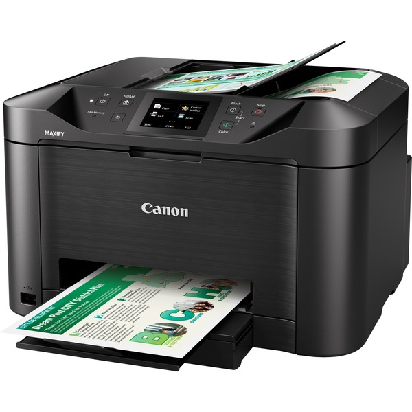 Canon Maxify MB5150 allinone inkjetprinter met faxfunctie Zwart, USB/(W)LAN, Scan, Kopie, Fax