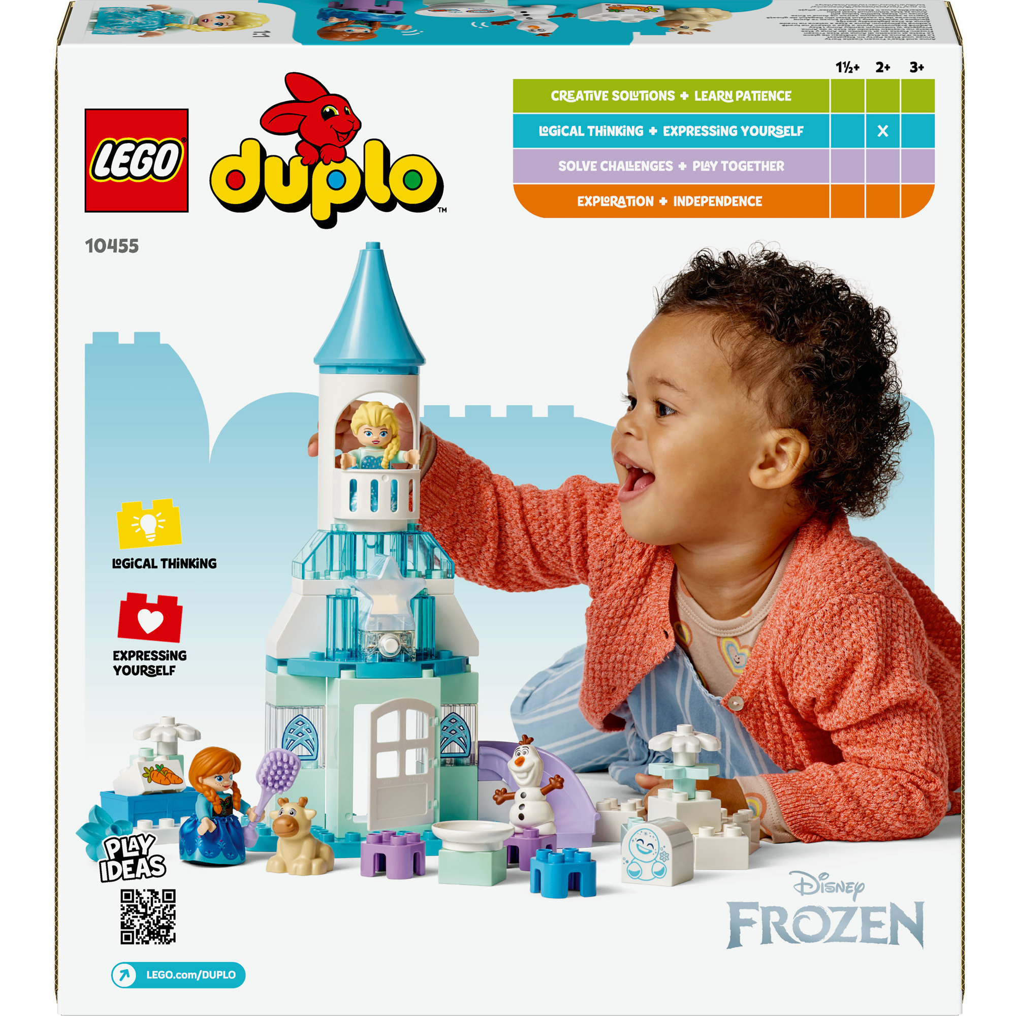 LEGO DUPLO - Anna en Elsa's Frozen kasteelfeest Constructiespeelgoed 10455
