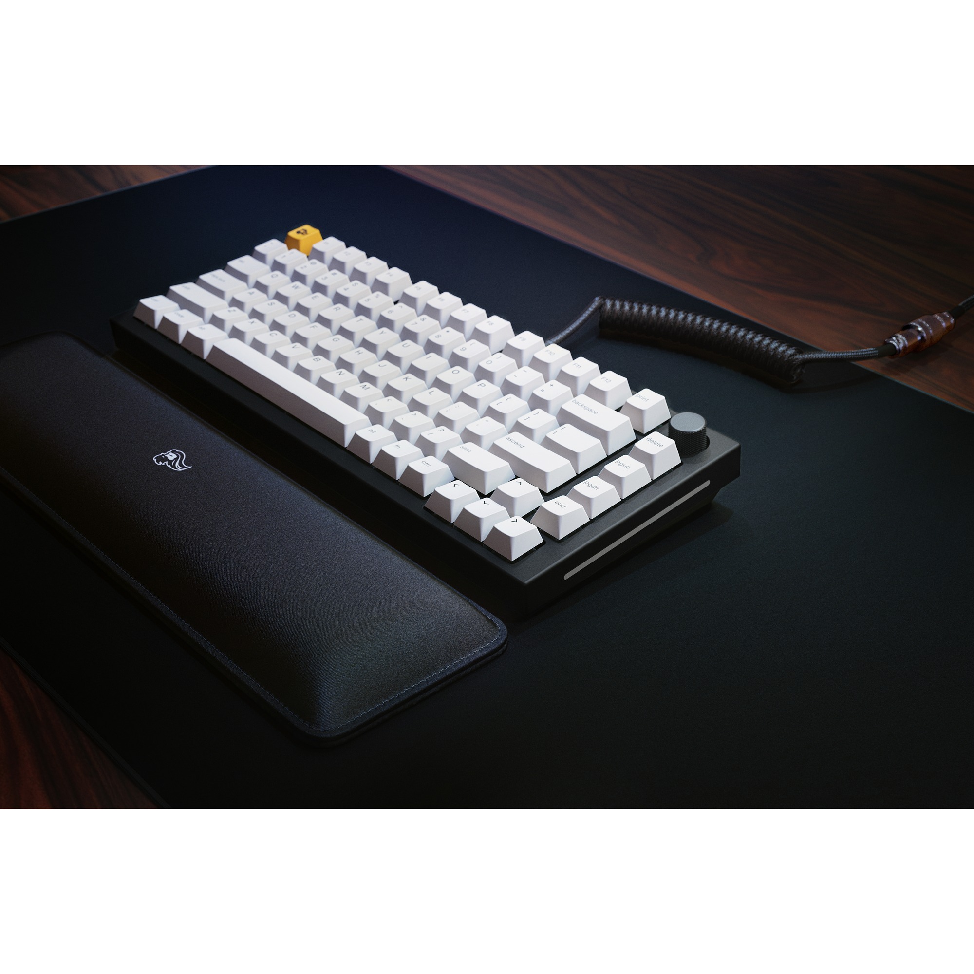 Glorious GMMK PRO Pre-built 75%, gaming toetsenbord Zwart, US lay-out, Glorious Fox, 75%, RGB leds, Hot-swappable