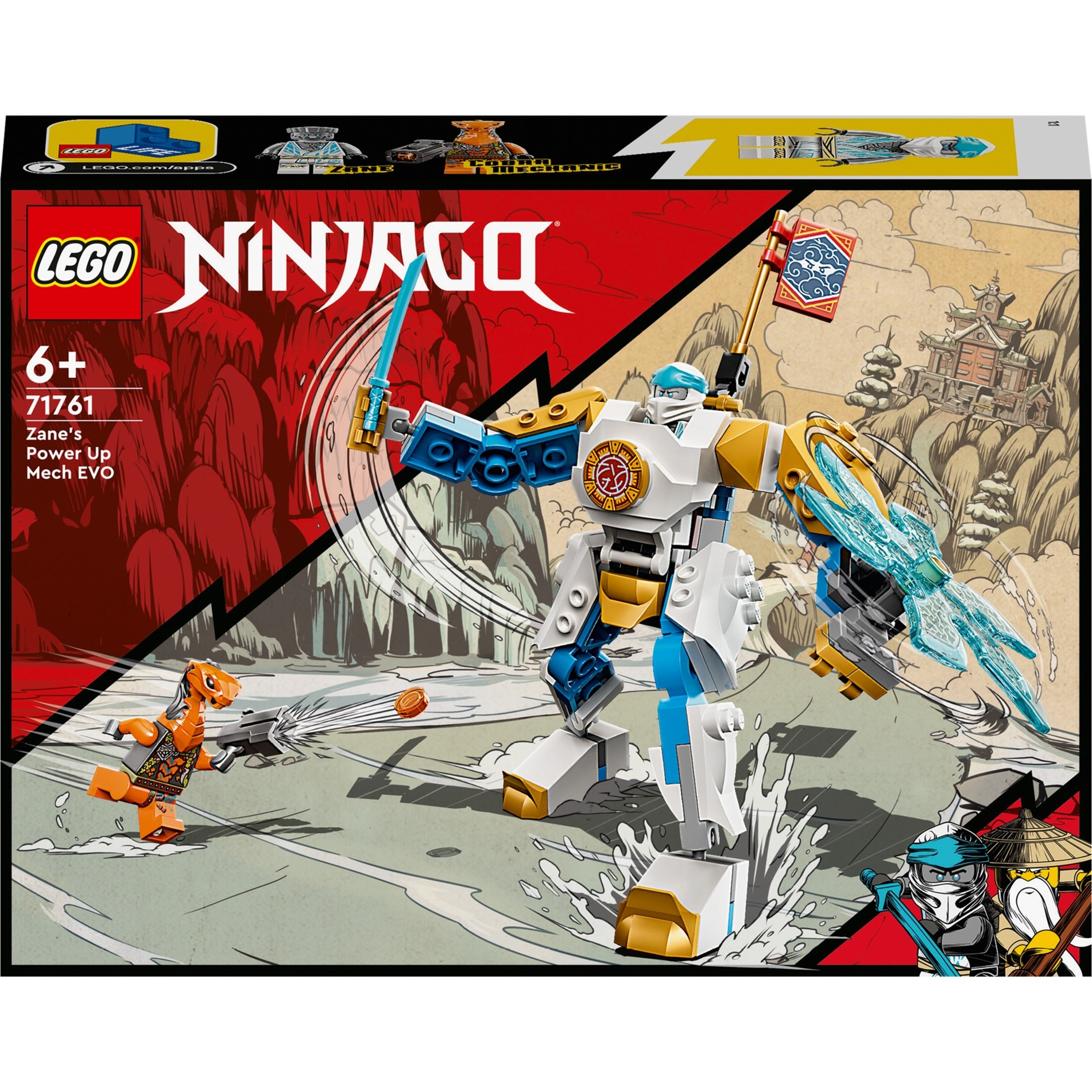 LEGO Ninjago - Zane's power-upmecha EVO Constructiespeelgoed 71761
