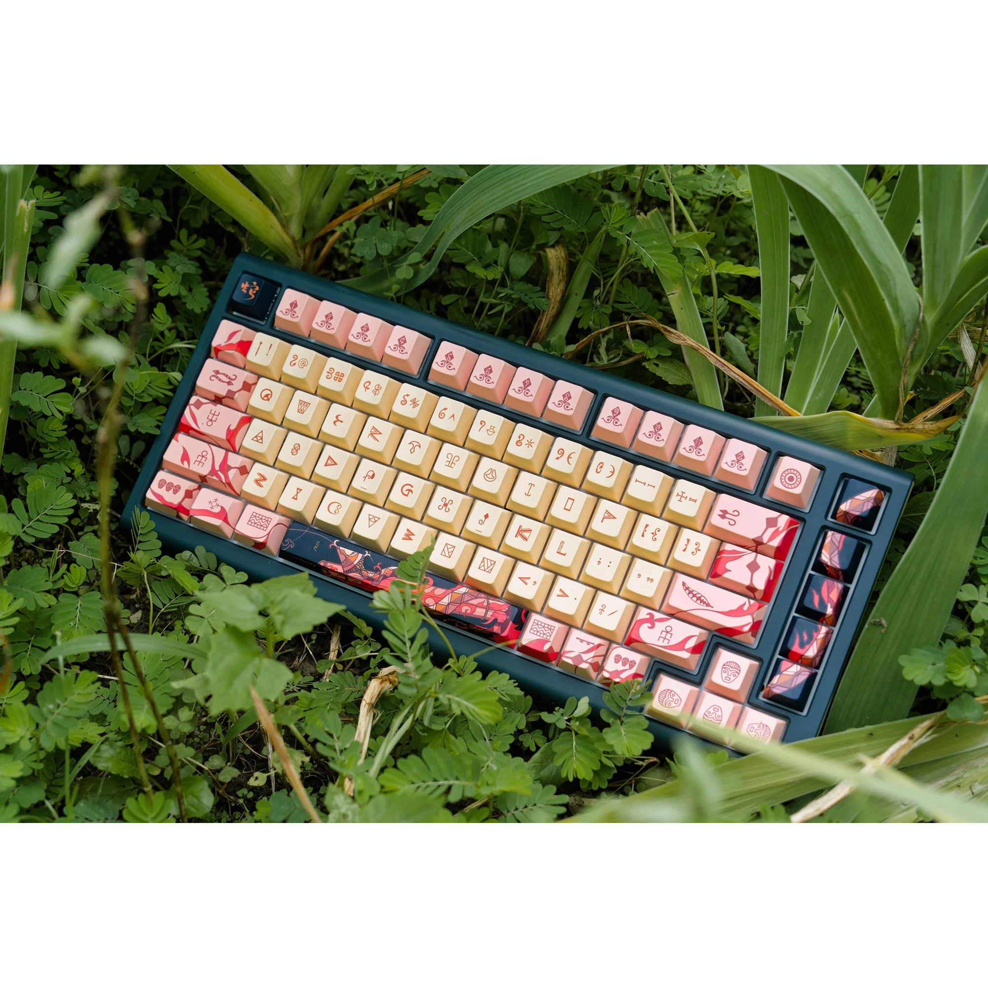 Ducky Year of the Snake 2025 Limited Edition, gaming toetsenbord Zwart/rood, US lay-out, Cherry MX2A Brown, 75%, RGB, PBT dye-sub keycaps, Hot-swap