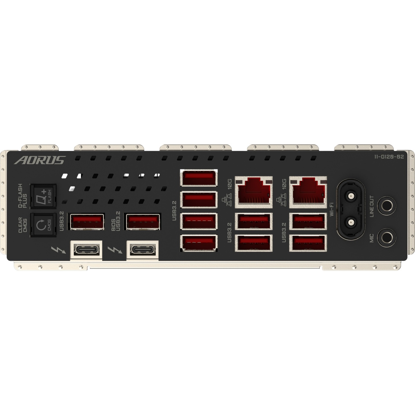 GIGABYTE Z890 AORUS MASTER AI TOP socket 1851 moederbord RAID, 2x 10Gb-LAN, Wi-Fi 7, BT, Sound, E-ATX