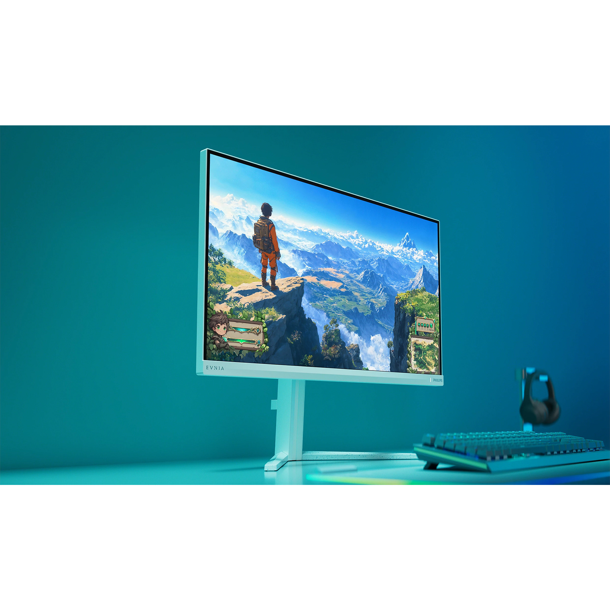 Philips Evnia 27M2N3501PA 27" gaming monitor Wit, 260 Hz (overgeklokt), HDMI, DisplayPort, Audio