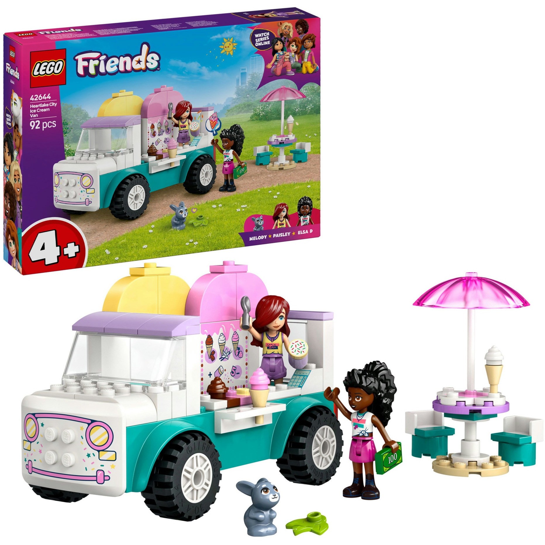 LEGO Friends - Heartlake City ijscotruck Constructiespeelgoed 42644