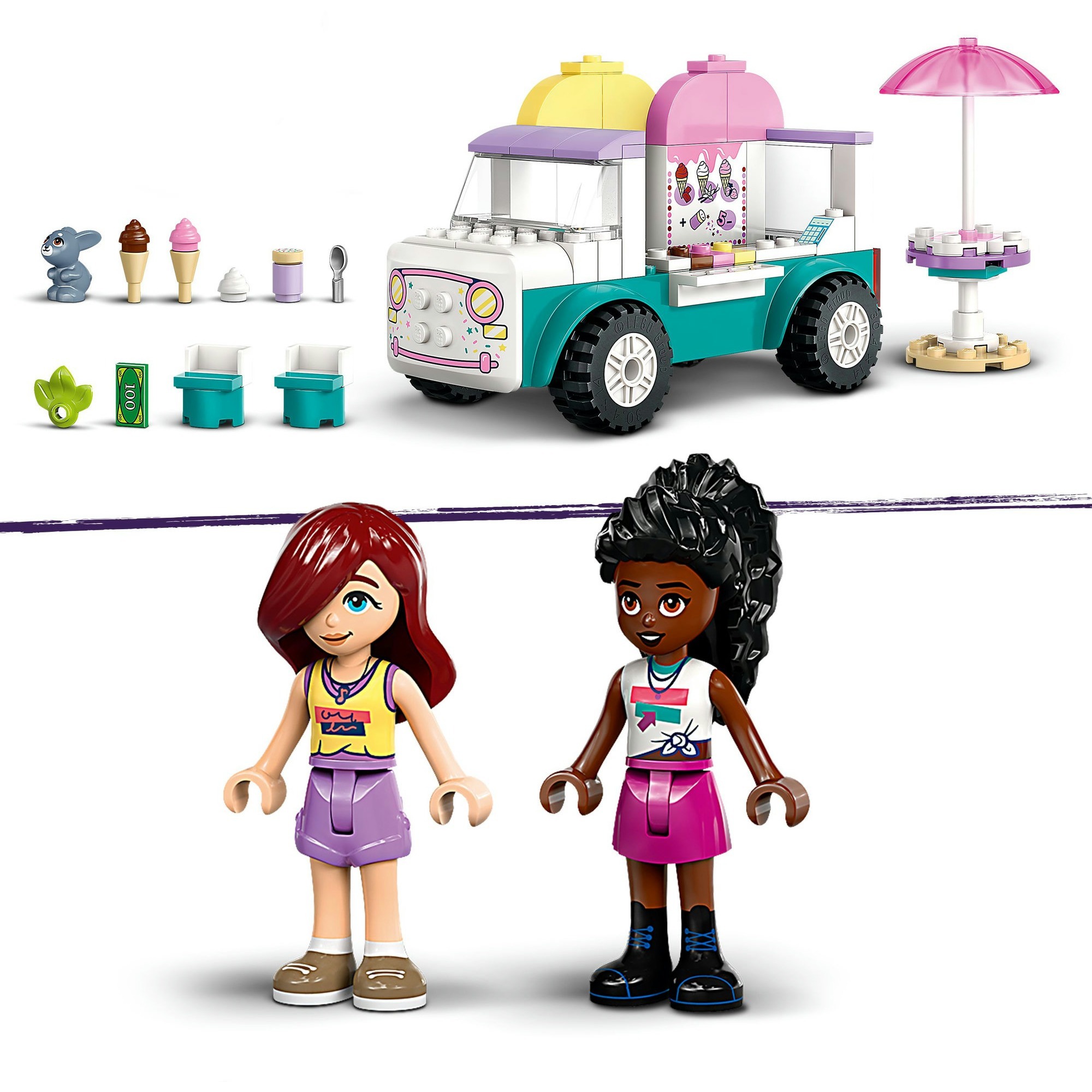 LEGO Friends - Heartlake City ijscotruck Constructiespeelgoed 42644