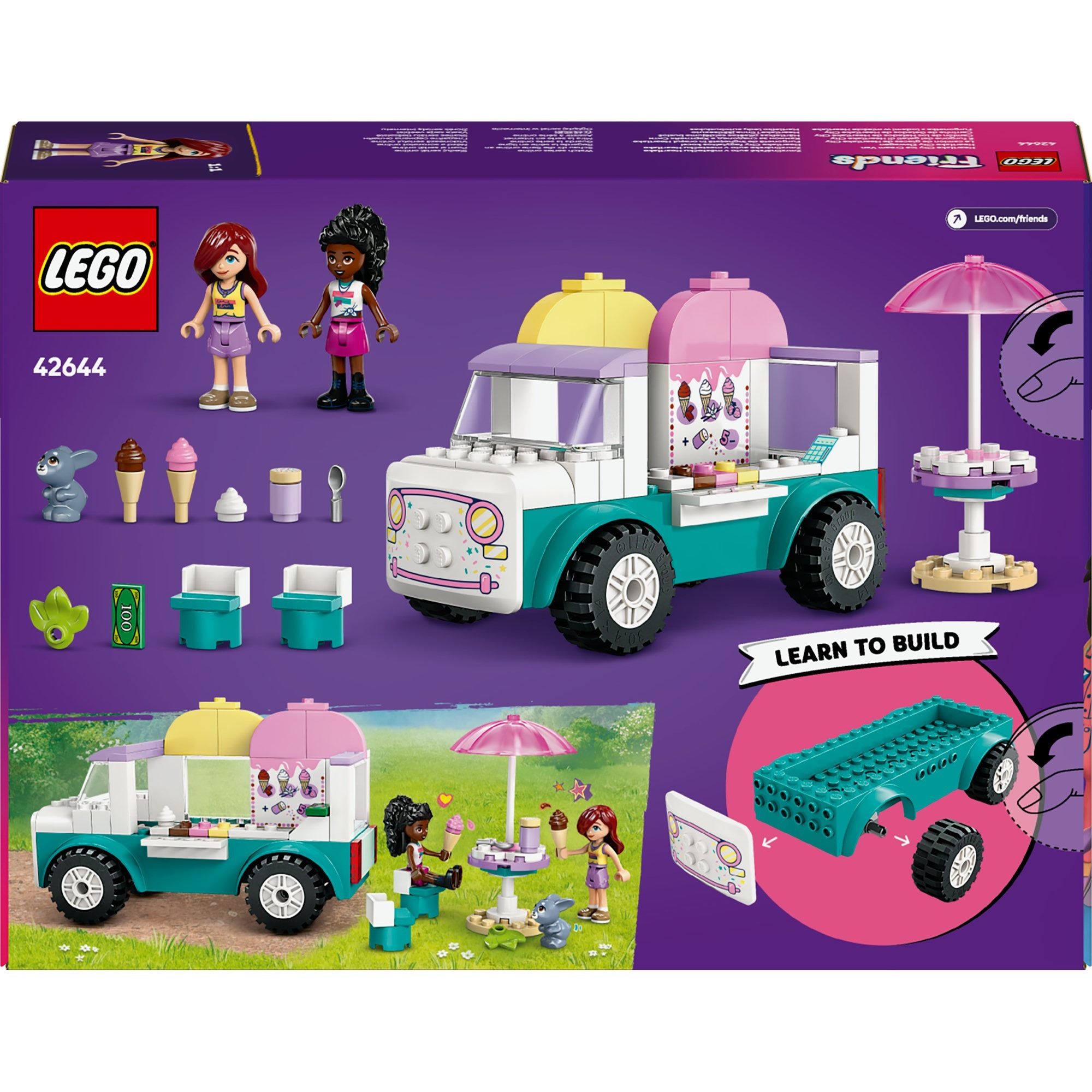 LEGO Friends - Heartlake City ijscotruck Constructiespeelgoed 42644
