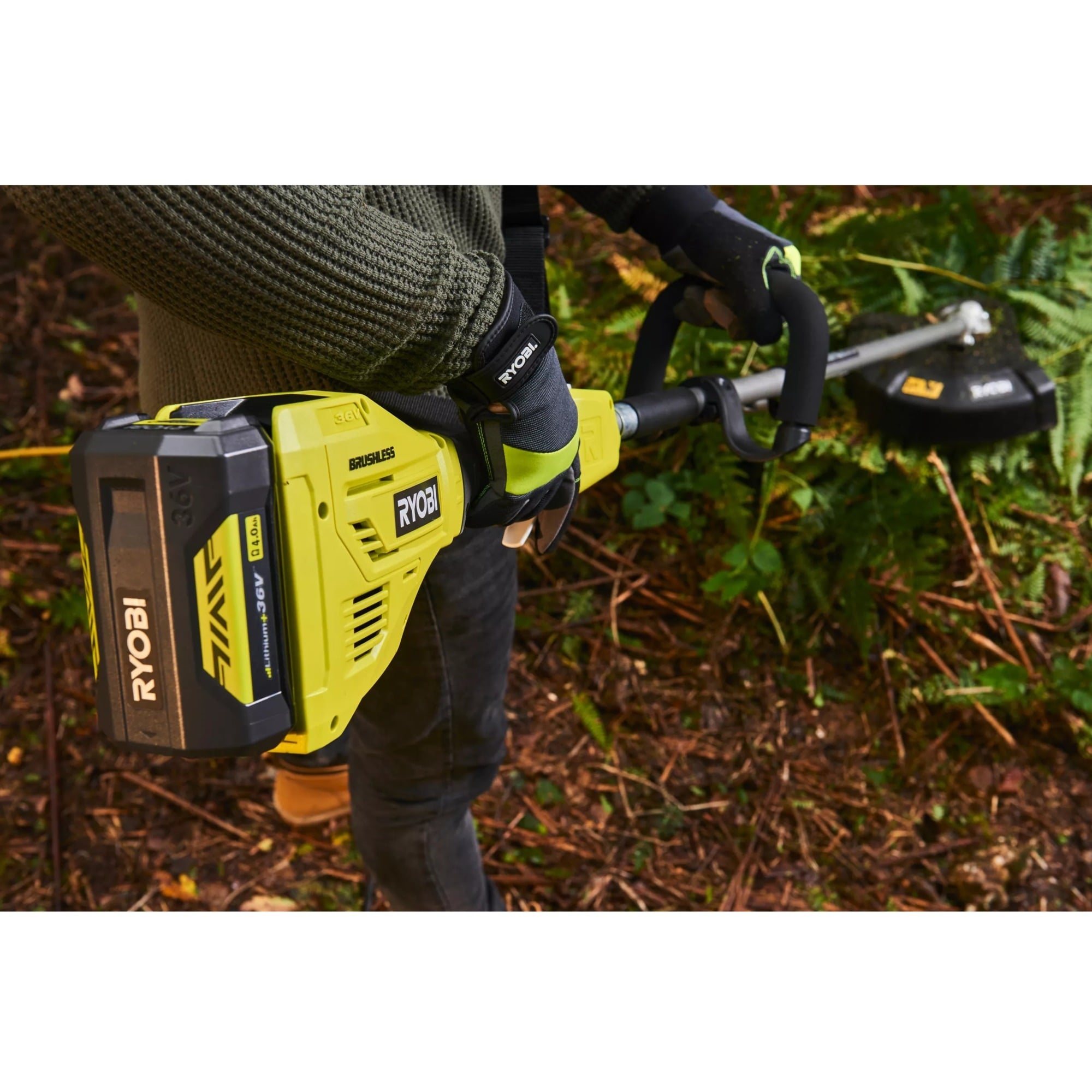 Ryobi MAX POWER Expand-It Grastrimmer Groen/zwart
