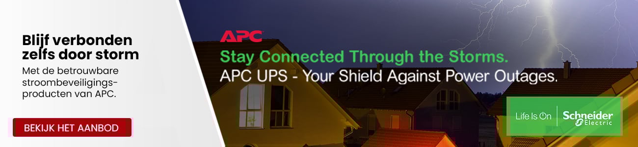 APC - Blijf verbonden zelfs door stroom