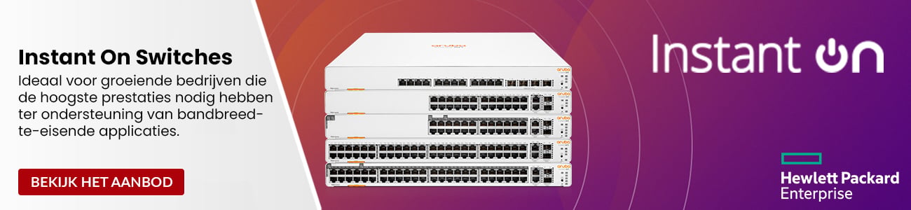 Stage - Hewlett Packard Enterprise - Switches