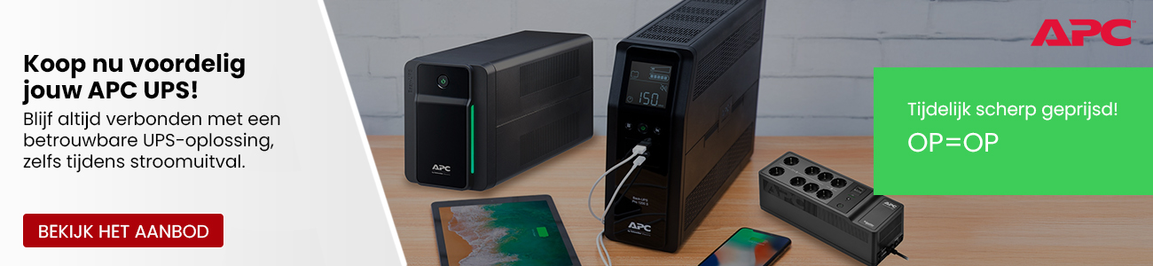 Koop nu voordelig jouw APC UPS