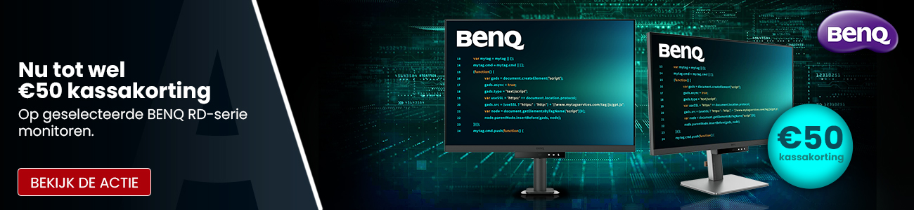 BenQ - Nu tot wel 50 euro kassakorting