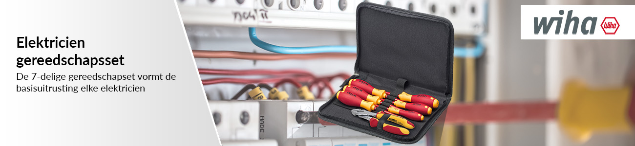 Stagehighlight Wiha Gereedschapset elektricien gereedschapsset